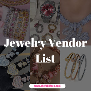Jewelry Vendor List