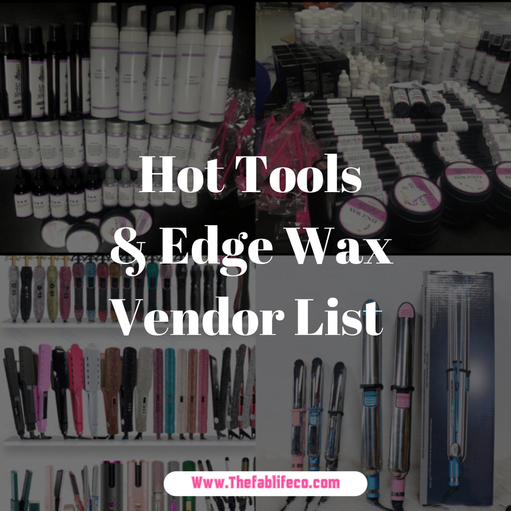 Hot Tools|Edge Wax Vendor List