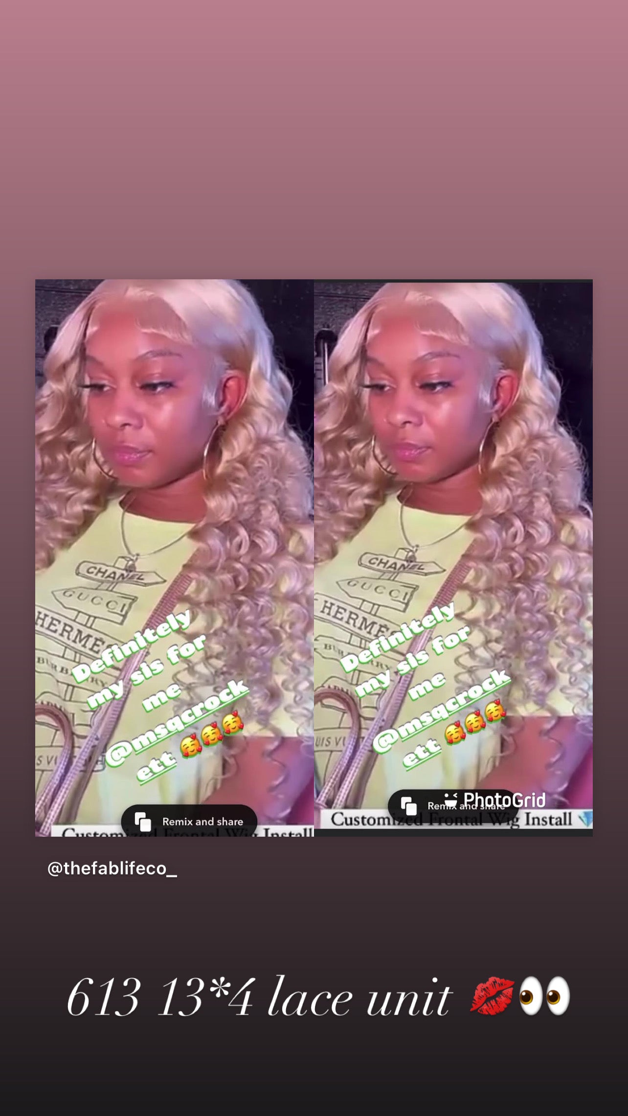 613 Frontal Wigs