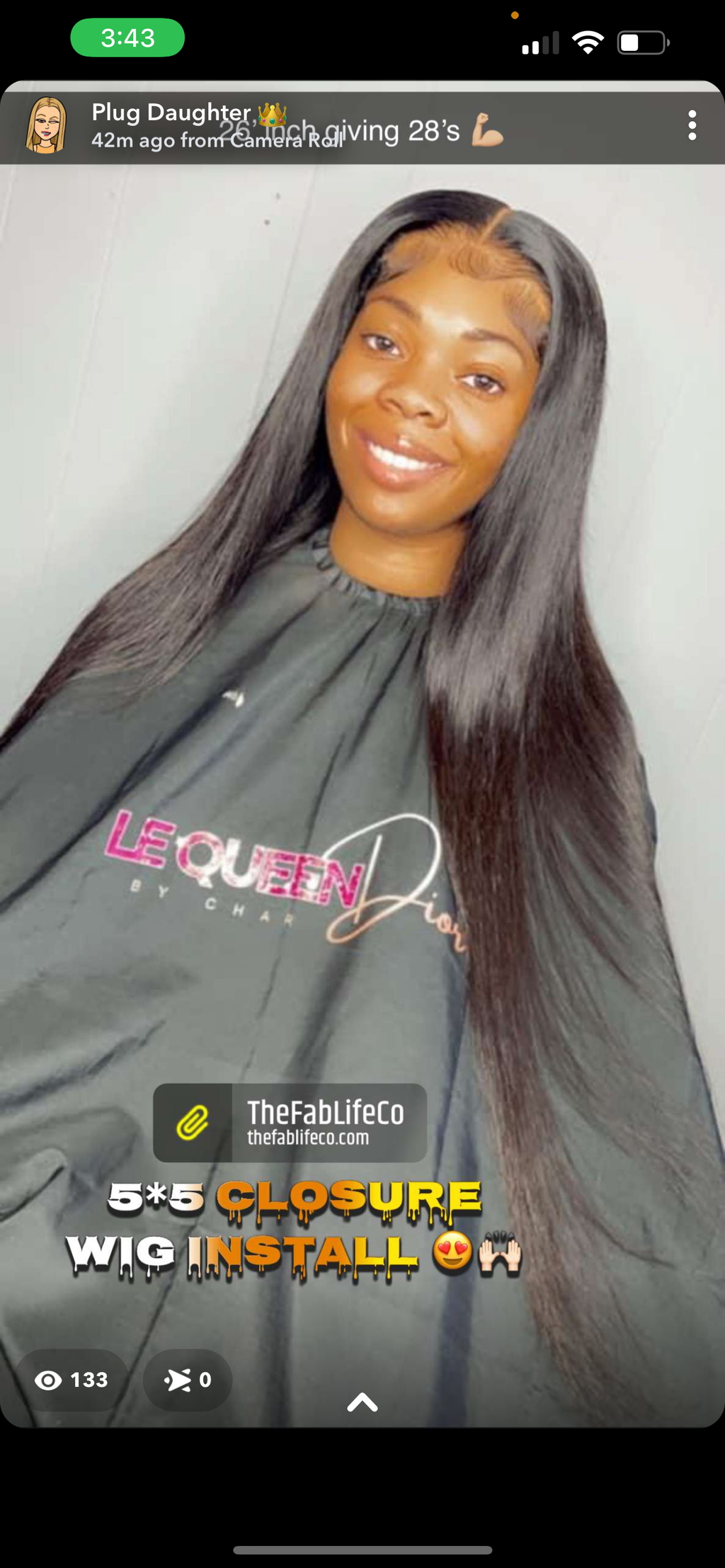 5*5 Closure Wigs
