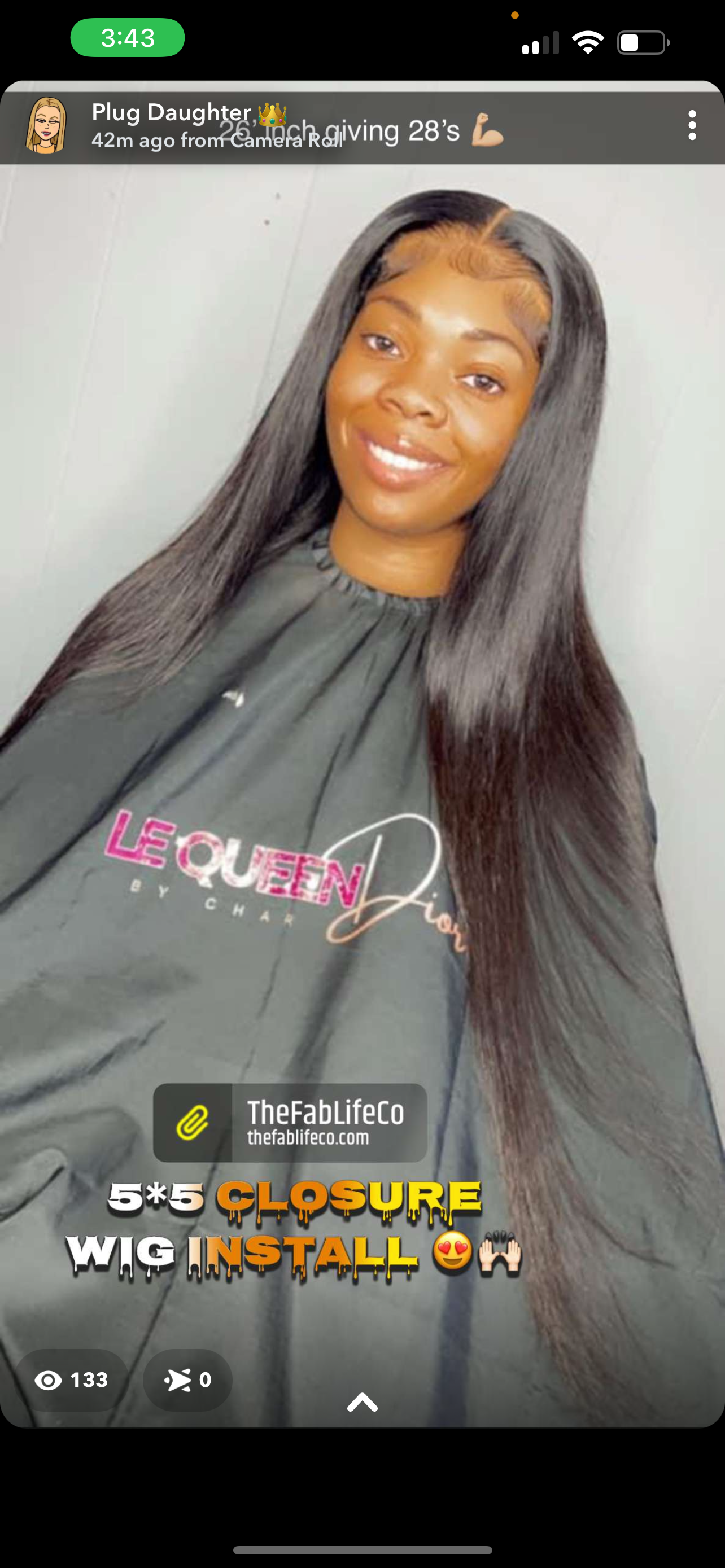 5*5 Closure Wigs